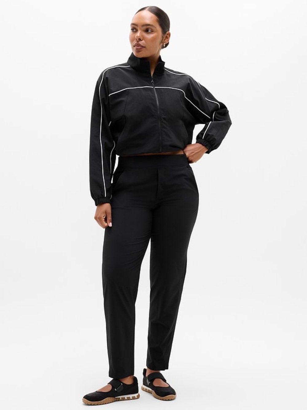 Athleta Brooklyn Mid Rise Ankle Pant Size 14
